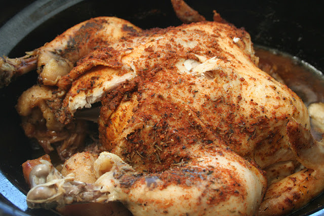 Slow Cooker Roasted Chicken
 The BEST Recipe for Tender Crockpot Whole Chicken