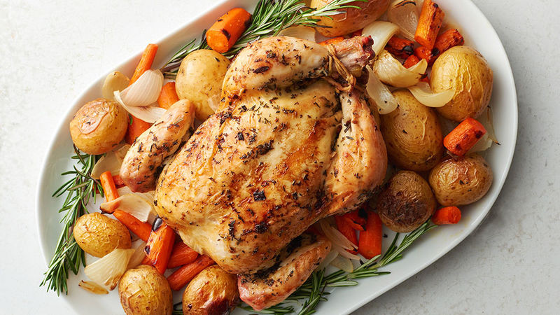 Slow Cooker Roasted Chicken
 Slow Cooker Roast Chicken recipe from Tablespoon