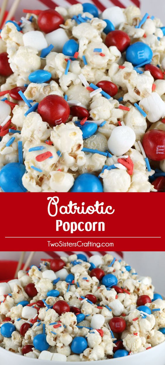 Snacks For 4th Of July Party
 4th of july desserts Popcorn and Sweet and salty on Pinterest