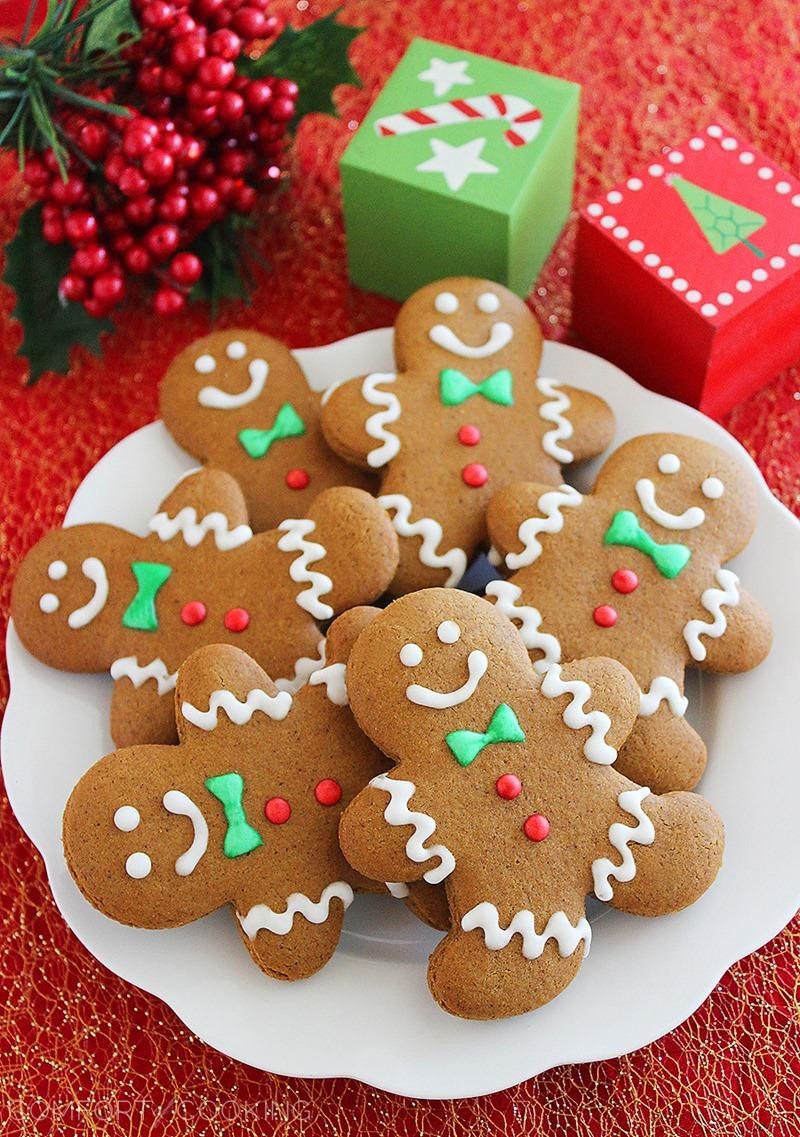 Soft Gingerbread Man Cookies Recipe
 Spiced Gingerbread Man Cookies