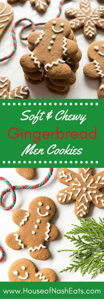 Soft Gingerbread Man Cookies Recipe
 Soft & Chewy Gingerbread Men Cookies House of Nash Eats