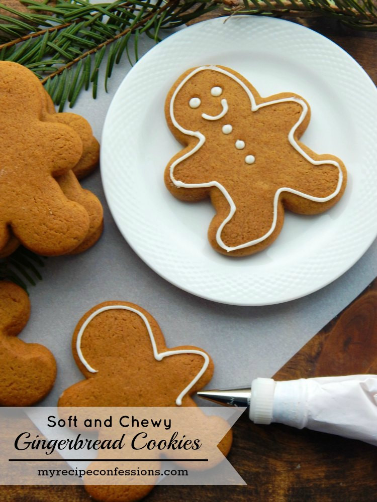 Soft Gingerbread Man Cookies Recipe
 Soft and Chewy Gingerbread Cookies My Recipe Confessions