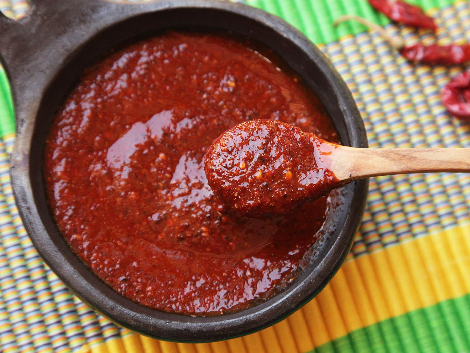 Spicy Salsa Recipe
 Yucatán Style Hot Dried Chili Salsa K uut Bi Ik Recipe