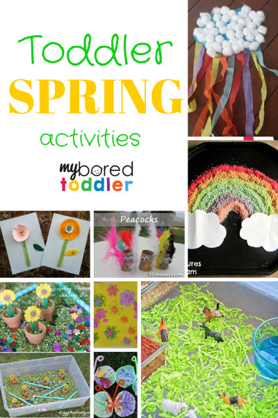 Spring Art And Craft Activities For Toddlers
 Spring Activities for Toddlers My Bored Toddler