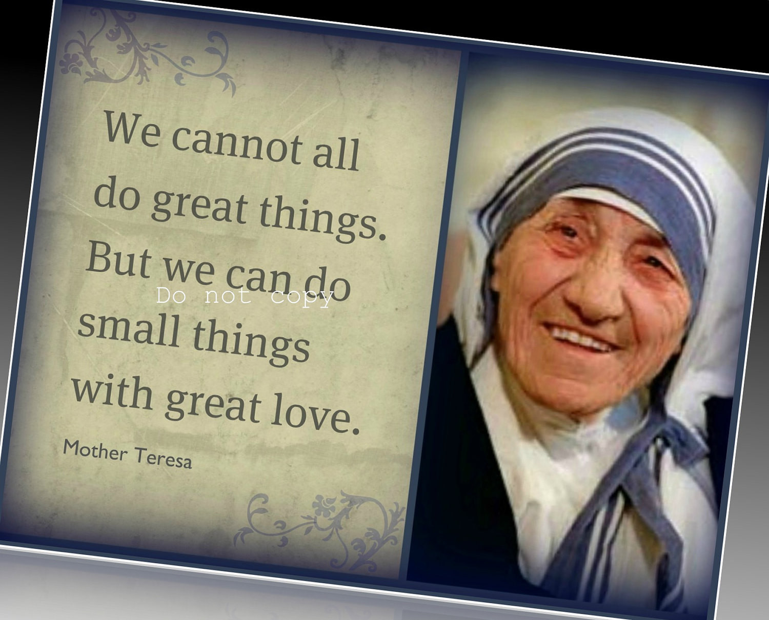 St Mother Teresa Quotes
 Mother Teresa Inspirational Magnet Quote