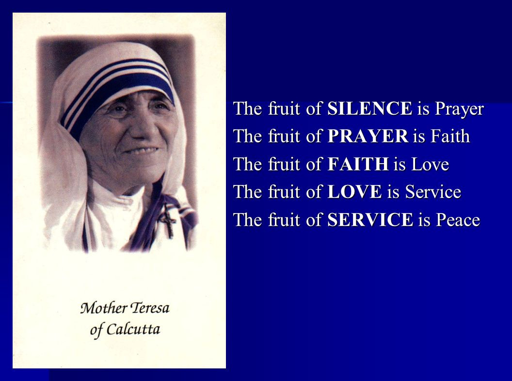 St Mother Teresa Quotes
 mother teresa quote Saint John School