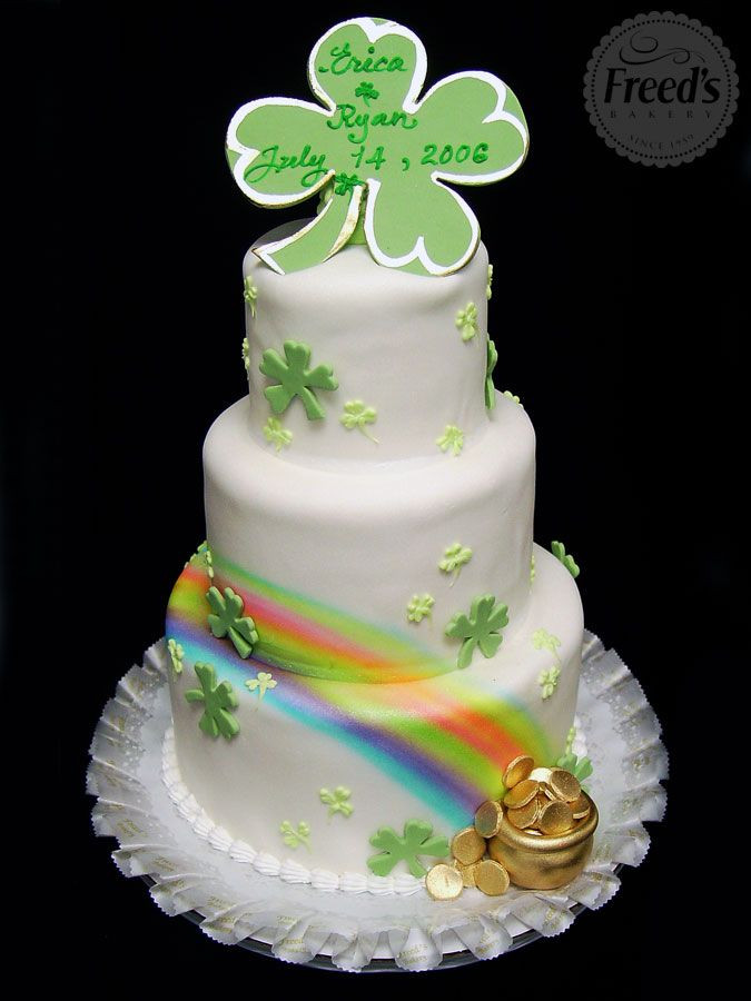 St Patrick'S Day Birthday Cake
 Pot of gold stpatricksday cakedesign in 2019