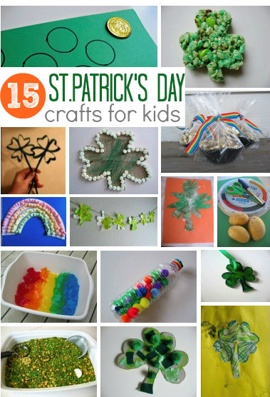 St Patrick's Day Crafts Preschool
 15 Easy St Patrick s Day Crafts For Kids No Time For