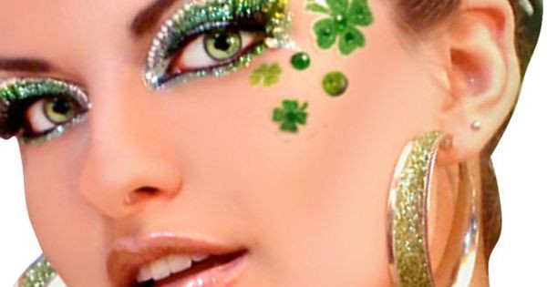 St Patrick's Day Makeup Ideas
 Gold & Green & Silver Make Up this should be perfect to