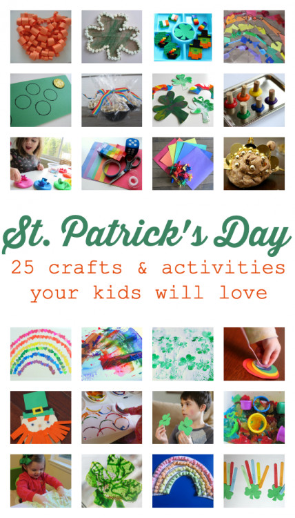 St Patrick's Day Paper Crafts
 easy St Patrick s day crafts and activities No Time For