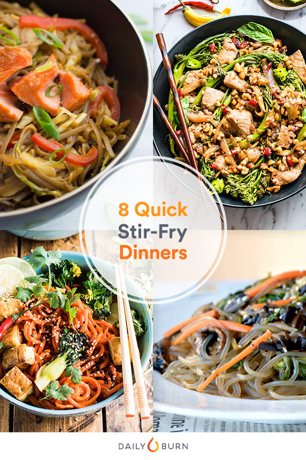 Stir Fry Dinners
 8 Quick Stir Fry Recipes for Healthy Weeknight Dinners