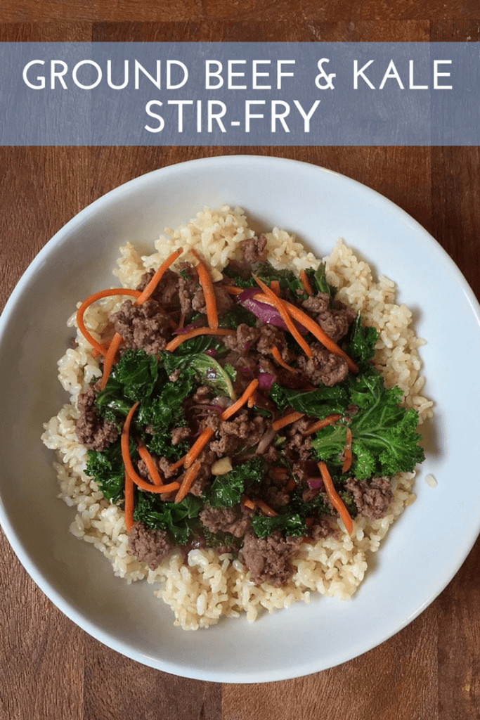 Stir Fry Ground Beef
 Ground Beef and Kale Stir Fry Mom to Mom Nutrition