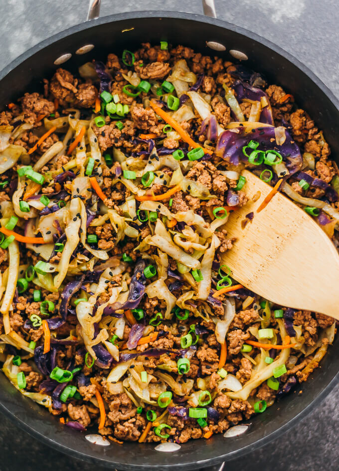 Stir Fry Ground Beef
 Ground Beef and Cabbage Stir Fry Savory Tooth