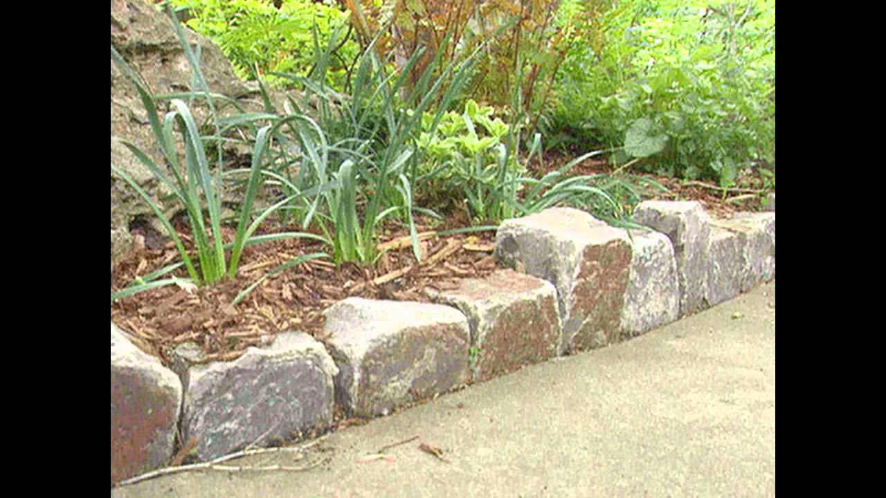 Stone Landscape Edging
 [Garden Ideas] Stone garden edging ideas
