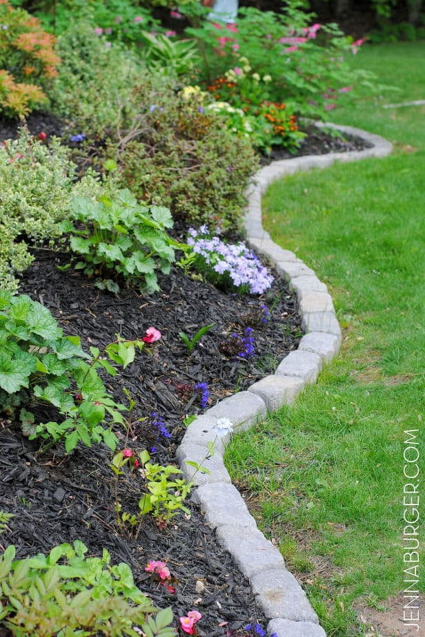 Stone Landscape Edging
 17 Simple and Cheap Garden Edging Ideas For Your Garden