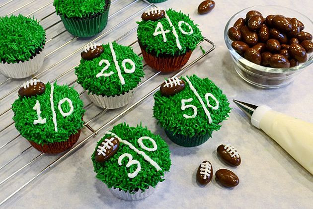 Super Bowl Cupcake Recipes
 Rezept Tipp zum Wochenende Super Bowl Cupcakes