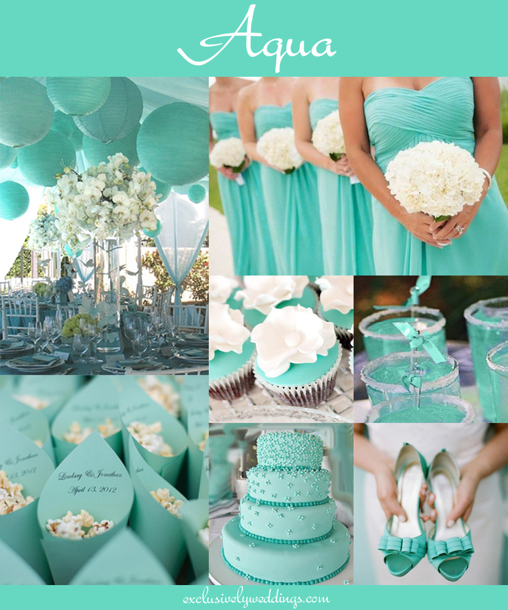 Teal Wedding Decorations
 Your Wedding Color — How to Choose Between Teal Turquoise