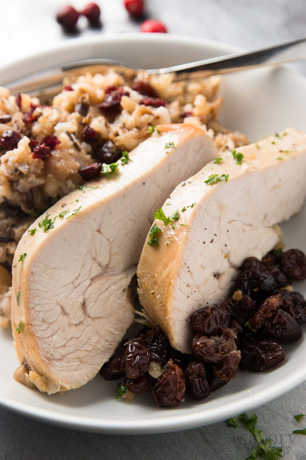 Thanksgiving Rice Recipe
 Slow Cooker Turkey Breast with Apples and Wild Rice