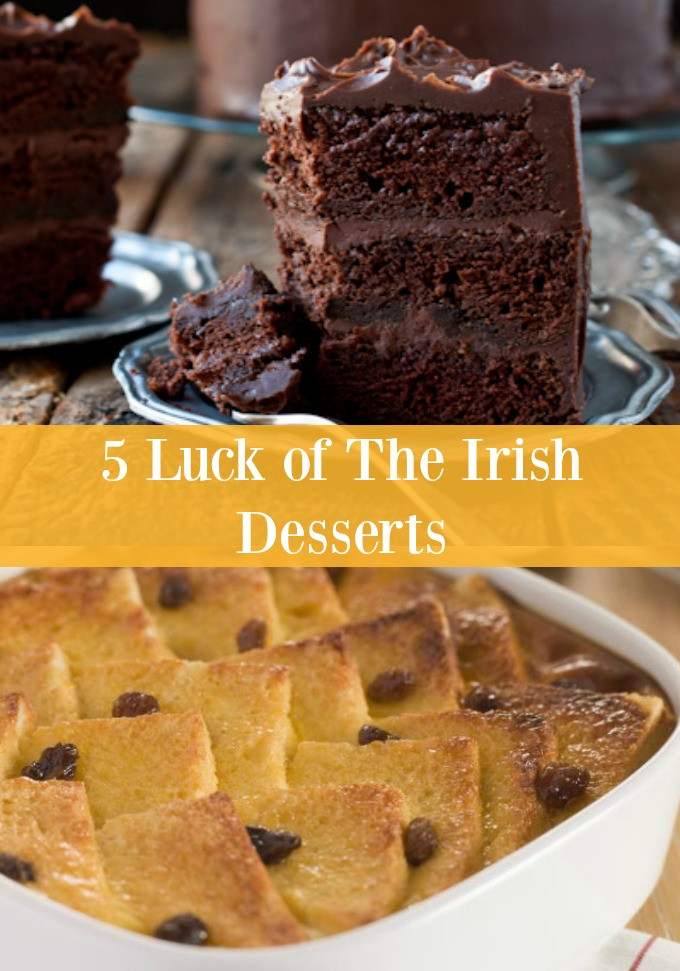 Traditional St Patrick'S Day Desserts
 5 Luck of the Irish St Patrick s Day Dessert Recipes