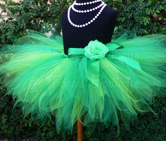 Tutu Skirts For Adults DIY
 St Patrick s Day Pixie Tutu Adult Tutu Teen Tutu