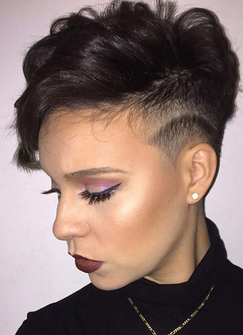 Undercut Hairstyle For Women
 100 Short Hairstyles for Women Pixie Bob Undercut Hair
