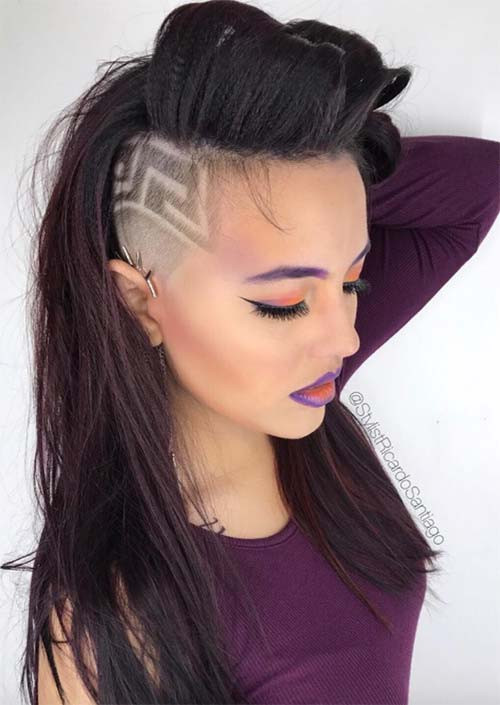 Undercut Hairstyle For Women
 51 Long Undercut Hairstyles for Women in 2020 DIY