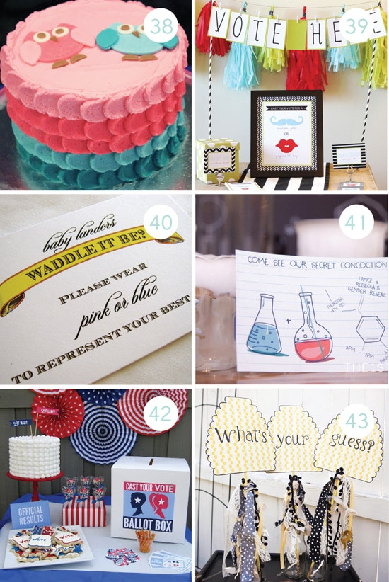 Unique Gender Reveal Party Ideas
 100 Gender Reveal Ideas From The Dating Divas