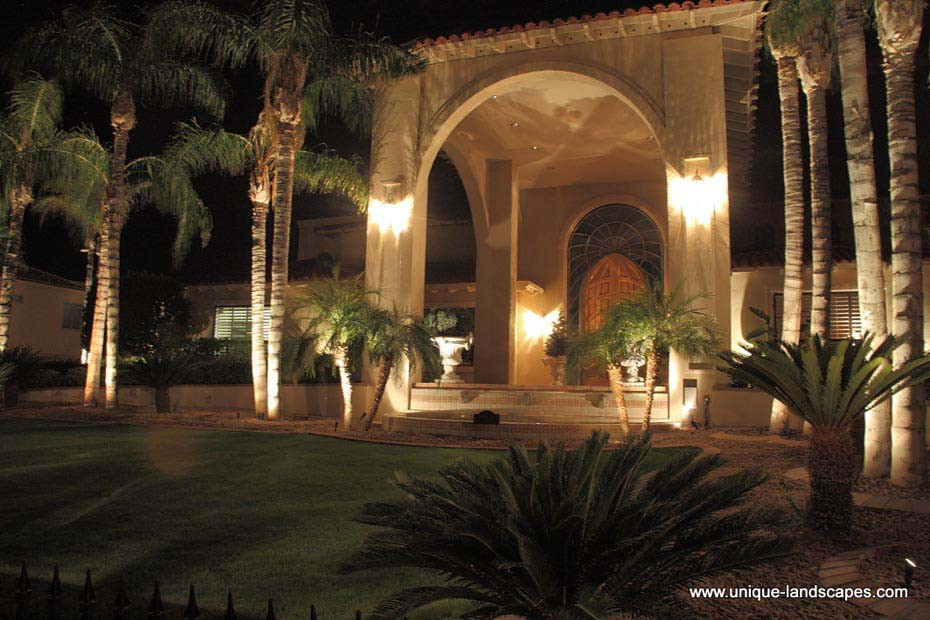 Unique Landscape Lighting
 Lighting Systems Gallery