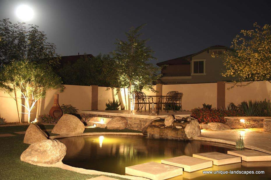 Unique Landscape Lighting
 Lighting Systems Gallery