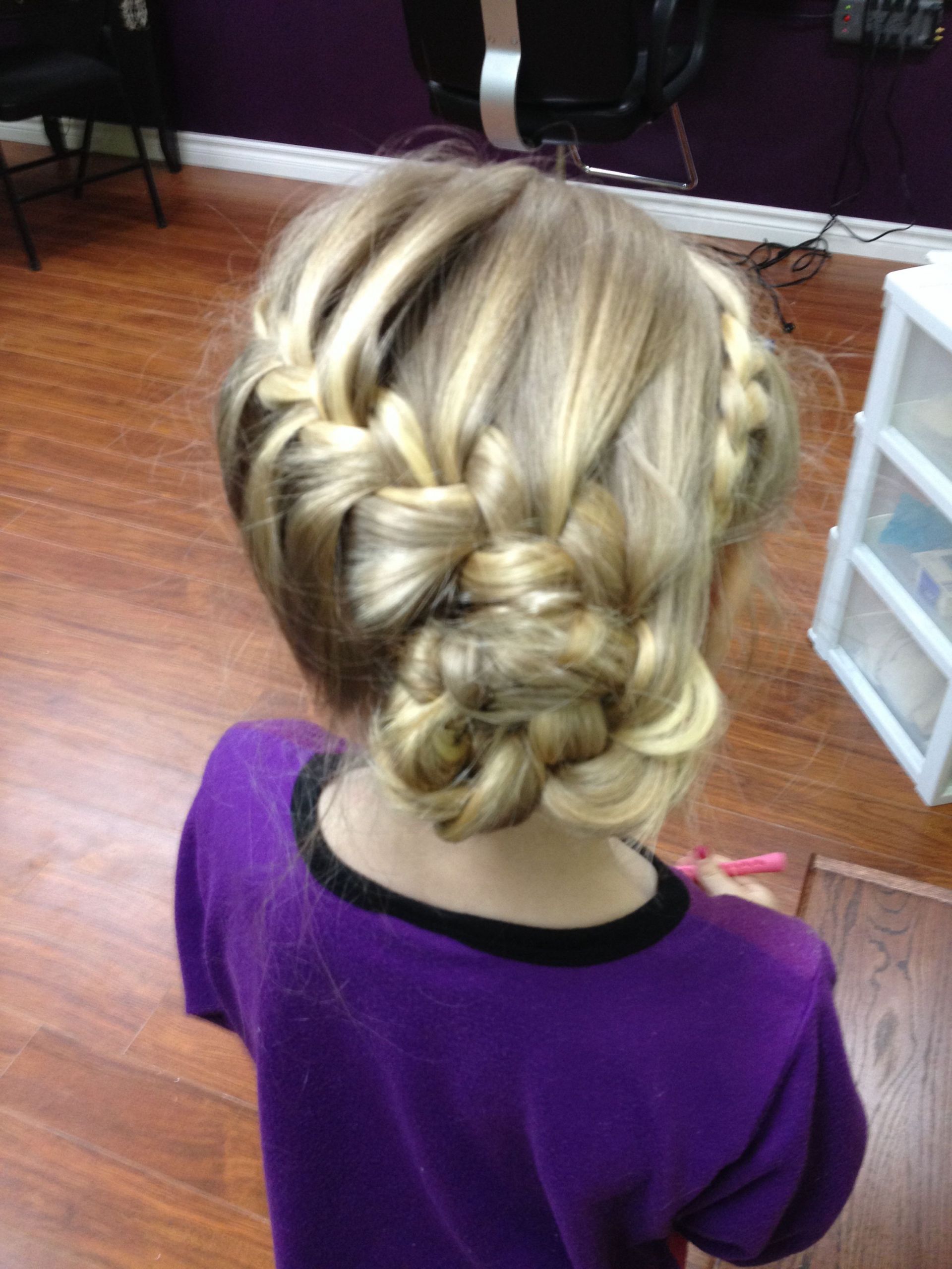 Updos Hairstyles For Little Girls
 Cute Little girls updo Child Updos