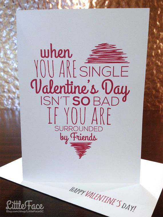 Valentine Gift Ideas For A Male Friend
 20 Cute And Funny Etsy Valentine s Day Cards For Your Best