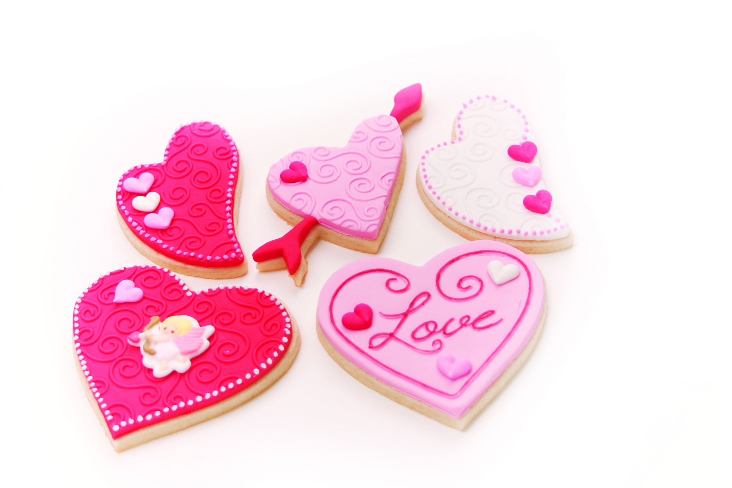 Valentine Sugar Cookies Decorating Ideas
 Cupid Valentine Cookies