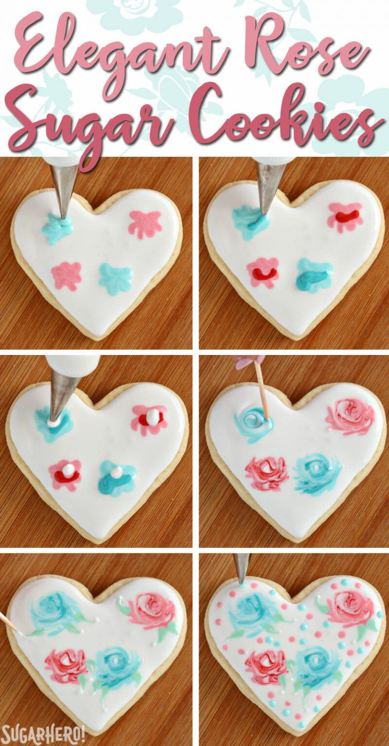 Valentine Sugar Cookies Decorating Ideas
 Valentine s Day Sugar Cookies classic sugar cookies