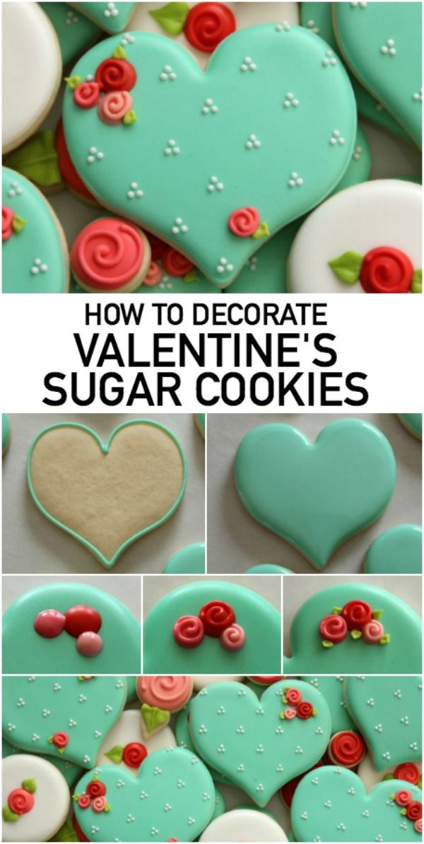 Valentine Sugar Cookies Decorating Ideas
 How to Make Decorated Valentine Sugar Cookies on Craftsy
