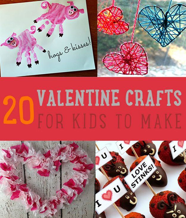 Valentine'S Day Treats &amp; Diy Gift Ideas
 Valentine Crafts For Kids To Make