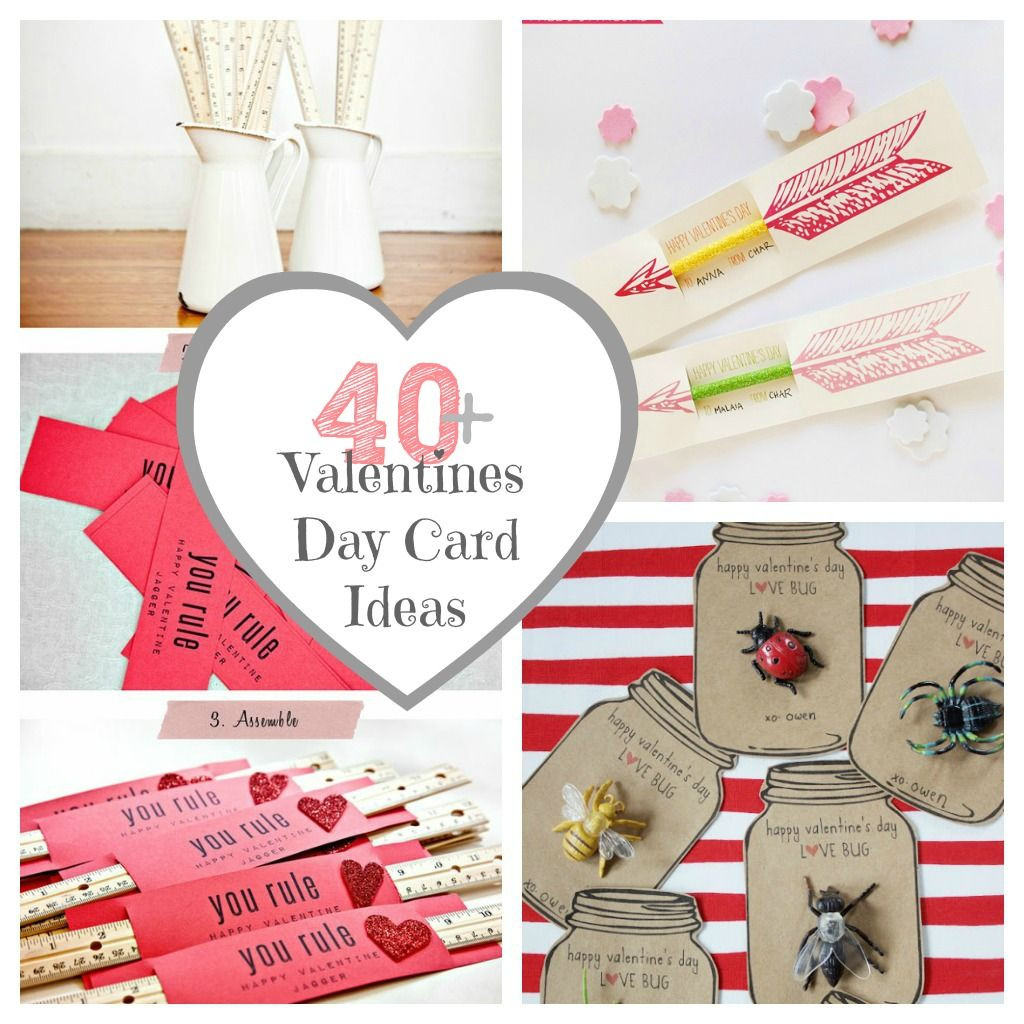 Valentine'S Day Treats &amp; Diy Gift Ideas
 40 Valentines Day Card Ideas & Gifts for Classmates