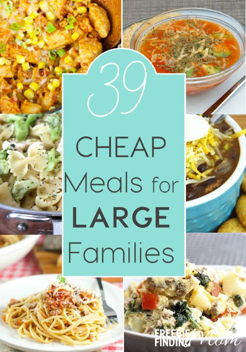 Valentine'S Dinner Ideas For Family
 39 Cheap Meals for Families