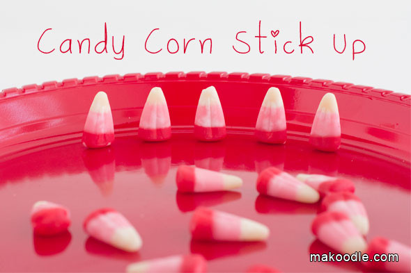 Valentines Day Candy Corn
 Valentines Minute to Win It Makoodle