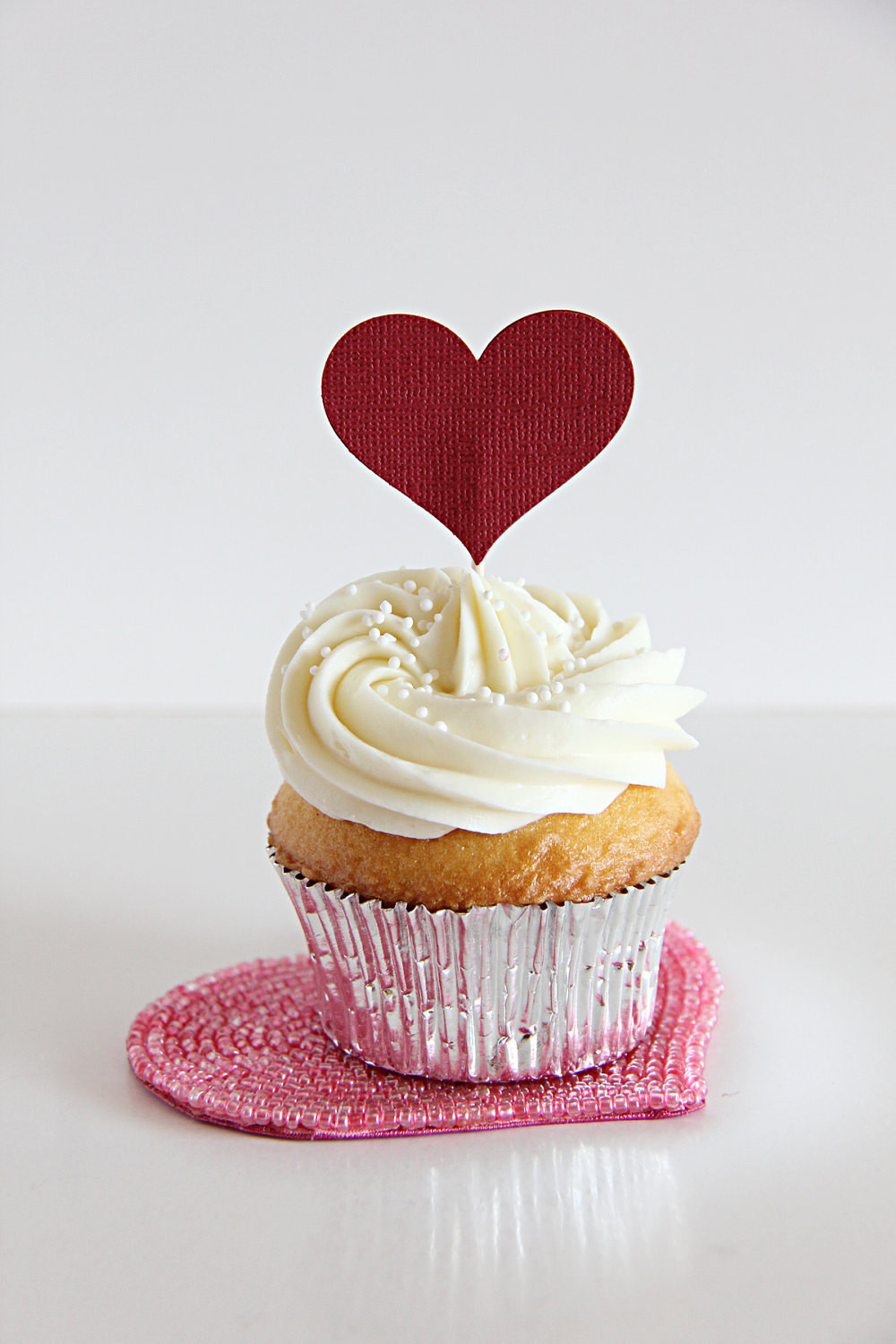 Valentines Day Cupcakes
 Valentines Day Cupcake Toppers Red Hearts Valentines Day