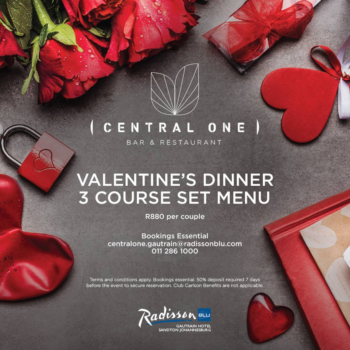 Valentines Day Dinner Specials
 Valentines Day Dinner at Central e Restaurant