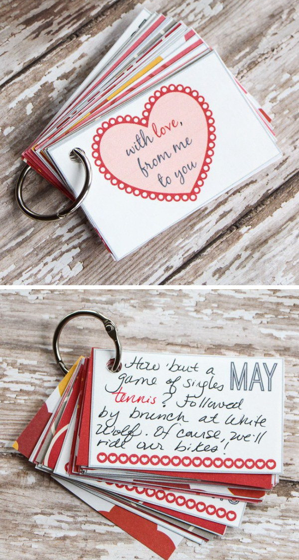Valentines Day Gift Ideas For Fiance
 Easy DIY Valentine s Day Gifts for Boyfriend Listing More