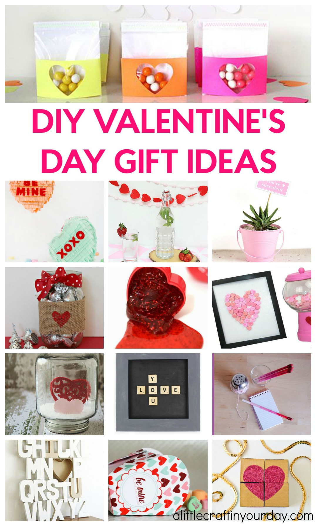 Valentines Day Homemade Gift
 DIY Valentines Day Gift Ideas A Little Craft In Your Day