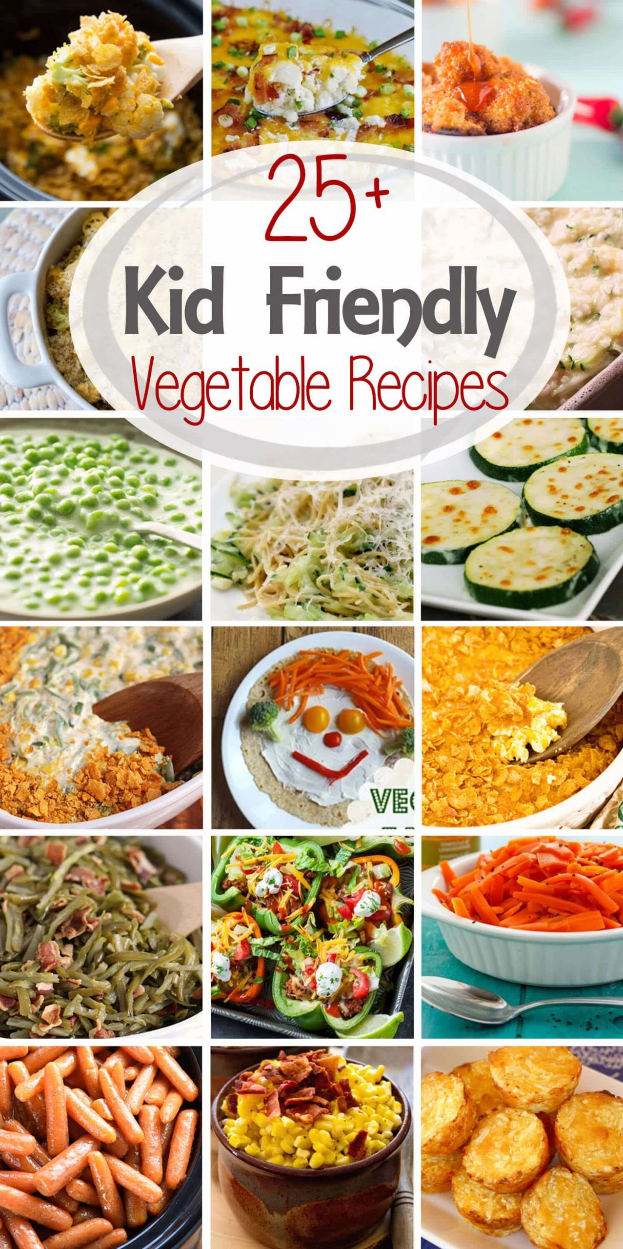 Vegetable Recipes For Kids
 25 Kid Friendly Ve able Recipes Julie s Eats & Treats