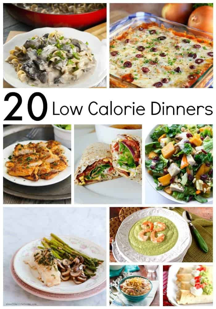 Very Low Calorie Dinners
 20 Low Calorie Dinners