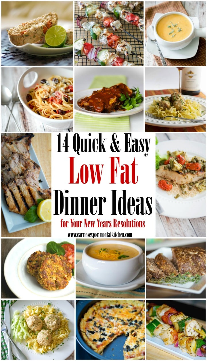 Very Low Calorie Dinners
 14 Quick & Easy Low Fat Dinner Ideas for your New Years