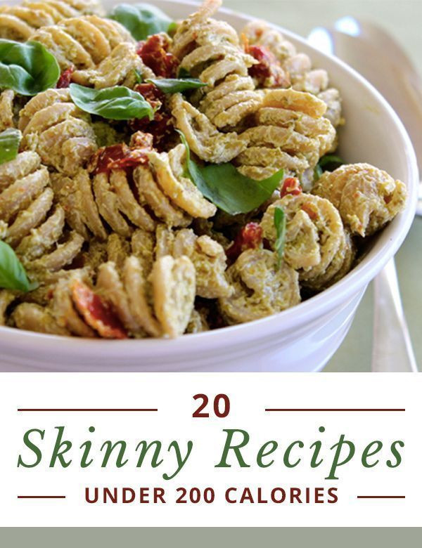 Very Low Calorie Dinners
 20 Skinny Recipes Under 200 Calories