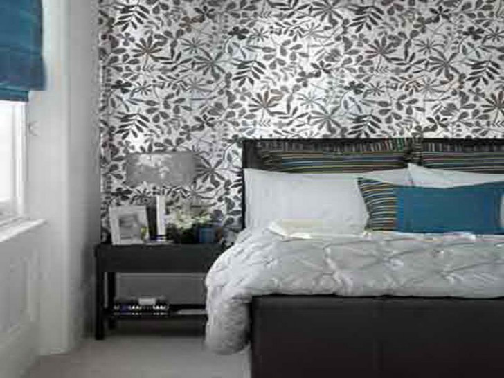 Wallpaper Borders For Bedroom
 Wonderful Black White Stripe Wallpaper Decor Interior