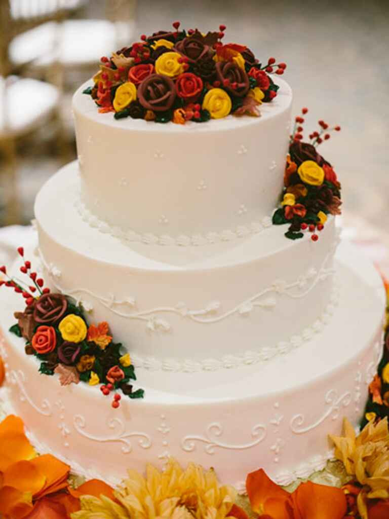 Wedding Cakes Fall
 17 Gorgeous Fall Wedding Cakes