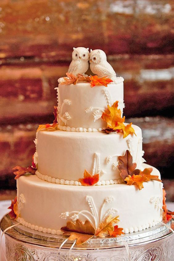 Wedding Cakes Fall
 45 Classy And Elegant Wedding Cakes Graceful Inspiration