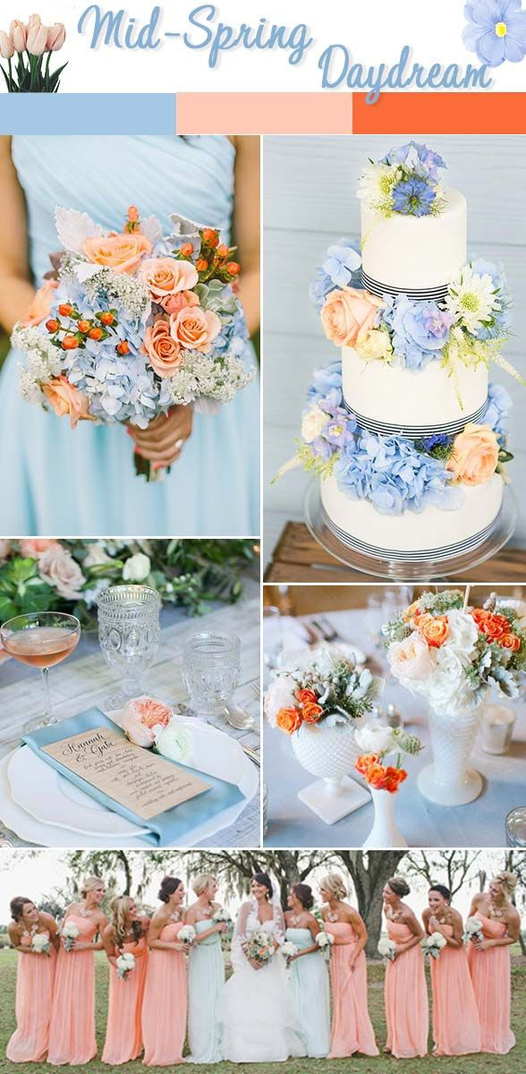 Wedding Colors For Spring
 Get Sprung These Spring Wedding Color Schemes